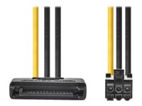 Nedis Strømforsyningsadapter 15cm Sort Gul