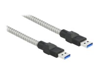 Delock USB-kabel 50cm Sølv