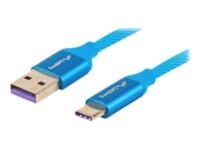 Lanberg USB Type-C kabel 50cm Blå