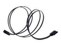 SilverStone Seriel ATA-kabel Sort 30cm