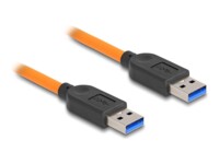 Delock USB-kabel 1m Orange