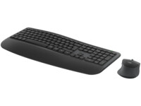 Logitech Signature Comfort Plus Combo MK880 Sæt med mus og tastatur Pressestempel Trådløs Dansk/Norsk/Svensk/Finsk