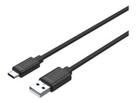 Unitek C14069BK USB Type-C kabel 3m Sort