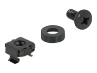 DeLOCK Rack-monteringspakke Sort