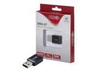 Inter-Tech Netværksadapter USB 2.0 650Mbps Trådløs