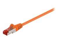 goobay CAT 6 SFTP, PiMF 2m Netværkskabel Orange