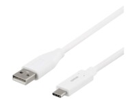 DELTACO USBC-1008M USB Type-C kabel 50cm Hvid