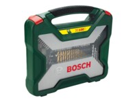 Bosch X-Line Titanium Skruetrækker, borebit og sokkelsæt 100 stk