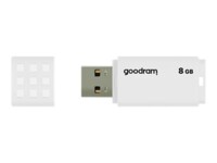 GOODRAM UME2 8GB USB 2.0 USB stick Hvid