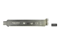 Delock Slot bracket USB-panel 50cm Sort