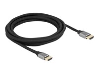 Delock HDMI-kabel 3m Grå