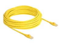 DeLOCK CAT 6a Ikke afskærmet parsnoet (UTP) 10m Patchkabel Yellow