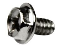 StarTech.com Replacement PC Mounting Screws #6-32 x 1/4in Long Standoff - Screw kit - silver - 0.2 in (pack of 50) - SCREW6_32 Skruesæt Sølv