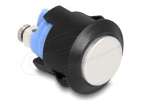 DeLOCK Trykknap Sølv