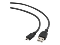Gembird CCP-MUSB2-AMBM-0.3M USB-kabel 30cm Sort