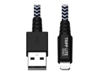 Eaton Tripp Lite Series Heavy-Duty USB-A to Lightning Sync/Charge Cable, MFi Certified - M/M, USB 2.0, 3 ft. (0.91 m) Lightning-kabel 90cm