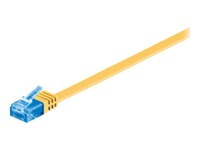 goobay CAT 6a Ikke afskærmet parsnoet (UTP) 2m Patchkabel Yellow