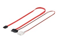 goobay Seriel ATA-kabel Sort Rød 30cm
