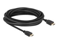 Delock HDMI-kabel med Ethernet 5m Sort
