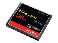 SanDisk Extreme Pro CompactFlash-kort 128GB 160MB/s