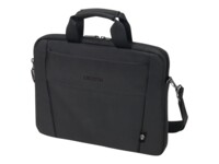 DICOTA Eco Slim Case Bæretaske 14.1' Metal 300D RPET polyester Sort
