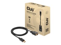 Club 3D Videoadapterkabel 2m Sort