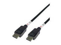 DELTACO DisplayPort kabel 1m Sort