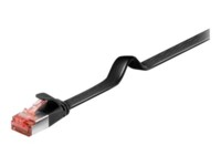 goobay CAT 6 U/FTP, PiMF 3m Patchkabel Sort