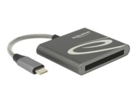 DeLOCK USB Type-C Card Reader for C 2.0 memory cards Kortadapter USB-C