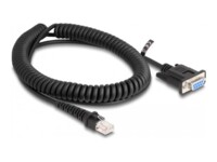 Delock Serielt kabel 1.5m Sort