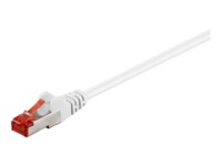 goobay CAT 6 SFTP, PiMF 25m Patchkabel Hvid