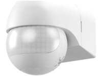 2-Zone Motion Detector, Tiltable/Swivelling, white, white