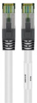 goobay CAT 8.1 SFTP, PiMF 3m Patchkabel Hvid