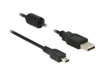 Delock USB-kabel 50cm Sort