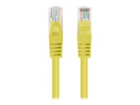 Lanberg CAT 5/5e U/UTP, Unshielded 1m Patchkabel Gul RAL 1016