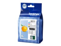 Brother LC 3211 Value Pack Sort Gul Cyan Magenta