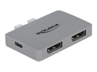 Delock DisplayPort adapter Grå