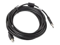 Lanberg USB-kabel 5m Sort