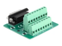 Delock Seriel adapter Grøn