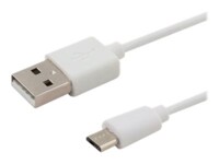 SAVIO CL-124 USB-kabel 2m Hvid