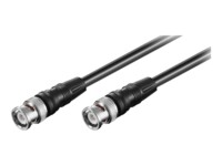 goobay Video/audiokabel 2m Sort