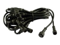 Synergy 21 Forlængerkabel til strøm 3m Sort