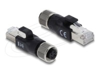 DeLOCK CAT 6 Netværksadapter Sort