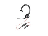 HP Poly Blackwire 3315 Kablet Høretelefoner Sort