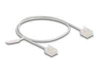 DeLOCK CAT 6 Ikke afskærmet parsnoet (UTP) 50cm Patchkabel Grey
