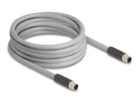 DeLOCK 2m Netværkskabel Grå