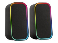 SPEEDLINK Token RGB 2.0-kanal Højttalere Sort
