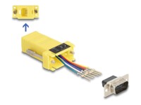 DeLOCK Assembly Kit Seriel adapter Yellow