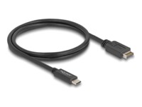 DeLOCK USB Type-C kabel 1m Sort