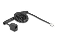 DeLOCK Telefonkabel 3m Sort